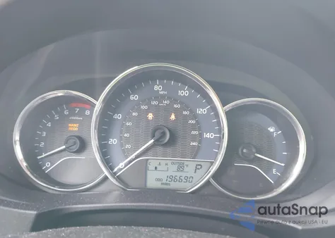 2016 Toyota Corolla Le из США, поврежденный, VIN 5YFBURHE8GP482590